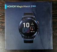 ‼️全新現貨‼️ Huawei Honor Magic Watch2 46mm MNS-B19 Charcoal Black 智能手錶 矽膠錶帶 黑色