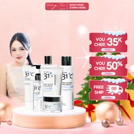 Combo set of 6 products Piece My Skin 31 C Hang High quality Skin care bag, instant absorption, Skin