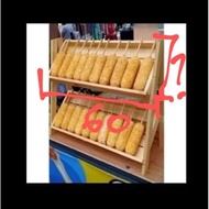 Corner display rack market snack display rack/ tilted display rack/