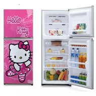 2-door Refrigerator Sticker [60*150Cm] Hello Kitty Ballet Motif