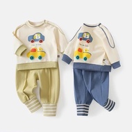 Cool Car Pattern Shirt And Pants Set