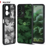 IBMRS Designed for Motorola Moto G35 Case, camo Clear transparent phone protection shell
