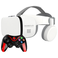 全城熱賣 - VR glasses小宅Z6 3D眼鏡（Z6英文白-C018遊戲手柄）