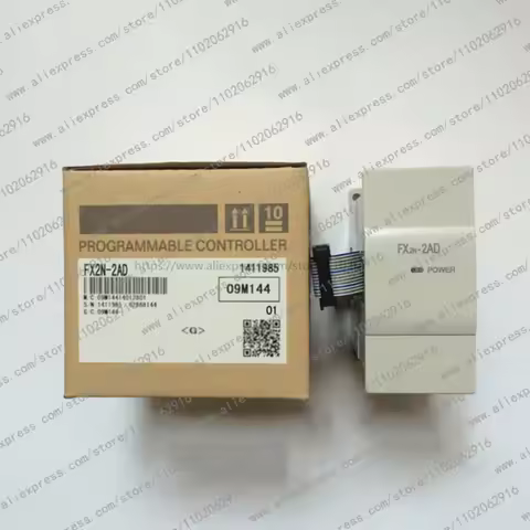 1Pcs FX2N-2AD FX2N-2DA FX2N-4AD FX2N-4DA FX2N-4AD-TC Module