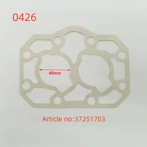 37251703 4EC-6.2 4EC-4.2 2EC-3.2 2EC-2.2 4EES-6 4EES-4 2EES-3 2EES-2-40S Valve plate gasket for refr