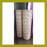 ◪ ✎ ⊕ Amakan/Sawali native bamboo wall plain design 3pcs.set size 4×8