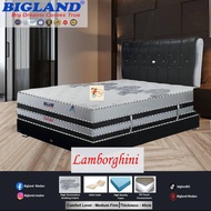 Springbed Bigland 180x200 Lamborghini Tebal 40cm - Matras Latex Medium Firm Garansi 15thn - Medan