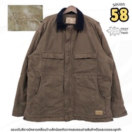 FIELD N FOREST Canvas Jacket (Canvas Workwear) With Padded Lining Corrugated Neck | Chest Size 58 In