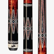 Dufferin Players D542 Pool Cue - Coffee Stain - Silver & Mother of Pearl