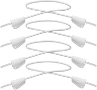 Lospara 2 Pair Elastic Shoe Laces, Replacement Shoe Laces for Hey Dude Shoes, Replacement Strings wi