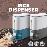 Bekas Beras 12Kg | Tong beras | Rice Dispenser Murah Berkualiti