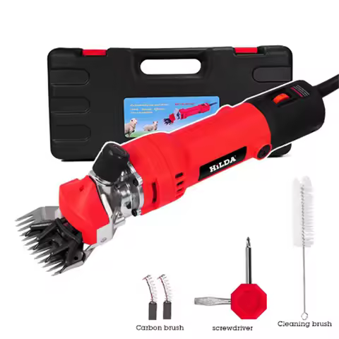 680W Sheep Shears 220V 6-Gear Speed Electric Sheep Goat Shearing Machine Trimmer Tool Wool Scissor C