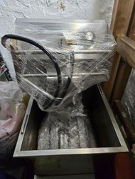 商用不銹鋼電炸爐 雙缸連蓋
