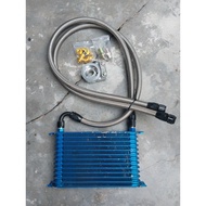 Trust Greddy oil cooler kit 13 row with Honda K/B Series adapter K20A K24A B18C B20B vtec FD2 DC5 EP