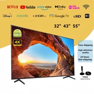 【Free shipping & SG Seller 】 Smart TV 32 43 55-inch UHD 4K  Android TV Google TV Digital TV Netflix 