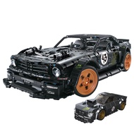 Building Sets IN STOCK 33003 High-Tech RC Ford Mustang Hoonicorn RTR V2 Racing Car 20102 13108 MOC-2