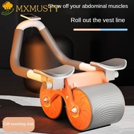 MXMUSTY Support Abdominal Wheel, Tablet Support Silence Silence Abdominal Wheel, Fitness Ab Slide Roller Automatic Rebound Thin|Sports Roller Elbow Support Abdominal Wheel Home