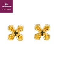 HABIB 916 Yellow Gold Earring KED14051020