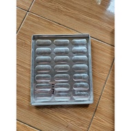 PACKAGE OF 3 CAT TONGUE PANS 26X22CM