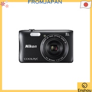 FromJapan[USED]Nikon Digital Camera COOLPIX S3700 Black Optical 8x Zoom 20.05 Megapixels S3700BK