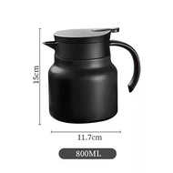 316 Thermos Stainless Steel Thermal Insulation Stewed Teapot Household Stuffy Teapot Stewed Teapot Portable Coffee Pot Stewed Teapot