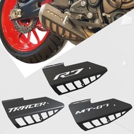 For YAMAHA MT-07 FZ-07/ABS TRACE YZF R7 2014~2024 Motorcycle Accessories Exhaust Pipe Heat Shield Co