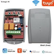 Universal 433mhz Auto Wifi Gate Opener System Opening Door Garage External Receiver Portal Control Modules Tuya Smart Switch