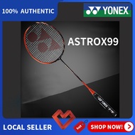 [100% Original] YONEX ASTROX-99 4U Full Carbon Single Badminton Racket with Even Nails 26-30Lbs Suit