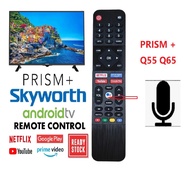 Prism+ Skyworth Android Smart TV Remote Control Prism+ Skyworth Replacement TV Remote V2