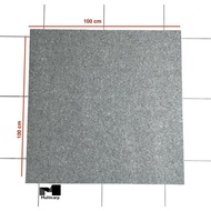 Geotextile Carpet Size 100x100 CM Light Grey Nonwoven Multifunctional Carpet Exhibition Carpet Conte