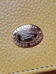 Burberry yellow long wallet長銀包
