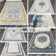Dubai karpet Premium Embossed/ carpet Dubai viral/ karpet Baru/ Size M , L , XL , 6XL (Ready Stok)