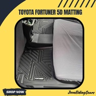 Toyota Fortuner 2016-2025 5D DeepDish Matting TPE | Waterproof All-Weather Car Floor Mats | Custom F