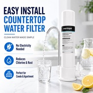 5µm Micron No Installation Water Filter for Tap | Carbon Countertop Filter | Suitable for Condo & Ru