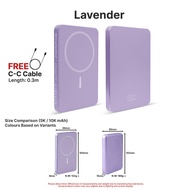 (MY) LionShield 3C/CCC Certified PD 22.5W/20W/15W Magnetic Powerbank Fast Charging Wireless Power Ba