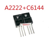 10 pcs 2SC6144 2SA2222 TO-220F A2222 C6144 TO220F TO220F printer tube triode parts transistor