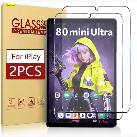 2Pcs Tempered Glass Screen Protector For Alldocube iplay80 mini ultra iplay 80 mini ultra Film