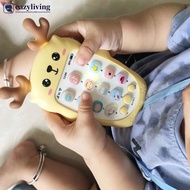 EAZYLIVING Baby Phone Toy Music Sound Telephone Sleeping Toys With Teether Simulation Phone Kids Inf