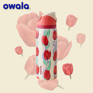 [100% Authentic] Owala FreeSip Insulated Stainless Steel Water Bottle with Straw Sports 24Oz/32Oz
