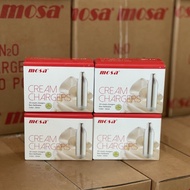 4 Boxes of Mosa Cream Charger N2O Charger