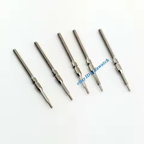 5Pcs/Set Steel Watch Stem Replacement For Miyota 8200 8205 8215 821A Watch Movement Accessories Repa
