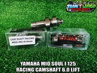 LHK RACING CAMSHAFT 6.0 LIFT FOR YAMAHA MIO SOUL I 125