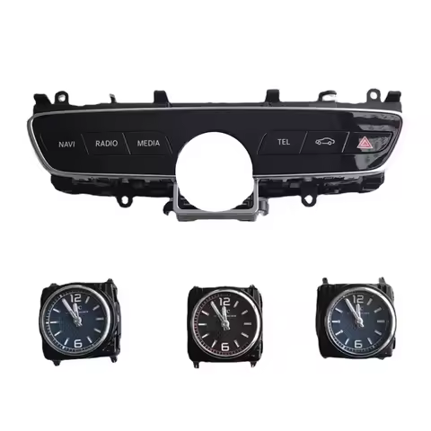 For Mercedes Benz C200L C300L CLS G63 G55 G500 S63 S400L Central Control IWC Clock AMG E300 S350 Red