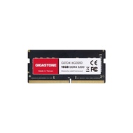 【DDR4 RAM】 Gigastone Laptop RAM 16GB DDR4 16GB DDR4-3200MHz PC4-25600 CL22 1.2V 260 Pin Unbuffered N