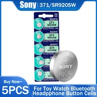 Sony 371 SR920SW AG6 920 LR920 LR69 171 370A 371A 1.55V Silver Oxide Watch Battery for Toy Car Key C