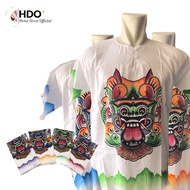 Balinese Barong Shirt Striped XL B007.do