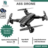 Stabilizer Optical Flow Dual Cameras A5S Drone (4K Video)With WIFI UAV Drone With Camera /Drone Murah Mini Drone/ Dron