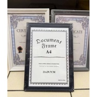 A4 Certificate Frame Home Decor Photo Cert Frame A4 Frame Sijil Gambar