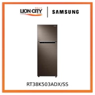 Samsung RT38K503ADX/SS 2-Door Fridge (Gross 397L) Twin Cooling Plus ™ Refrigerator TOP MOUNT FREEZER