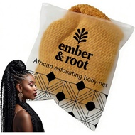 Span Jaring Pengelupas Badan Afrika, Span Jaring Afrika Ember dan Root, Tuala Pengelupas, Tuala Peng